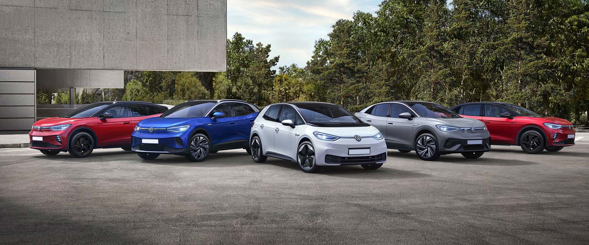 Electric vehicle lineup