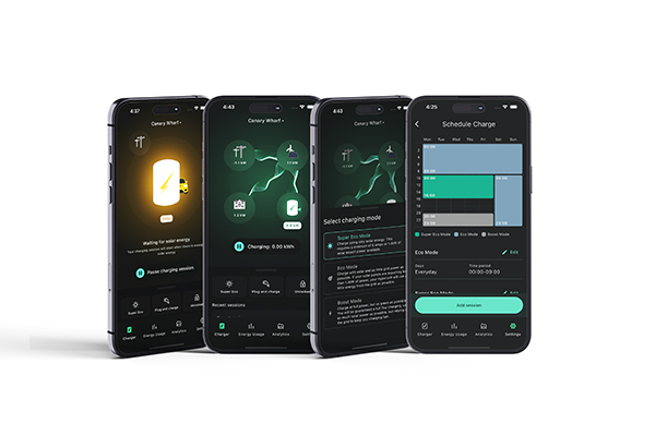 Hypervolt App Interface