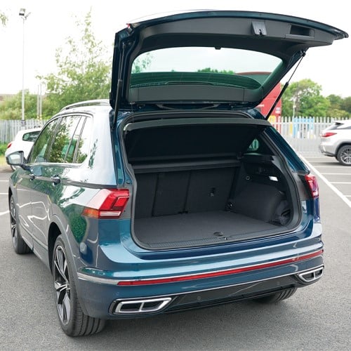 vokswagen tiguan r-line bootspace