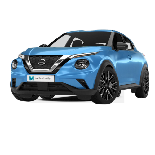 Nissan Juke Hybrid with MotorFinity Plate