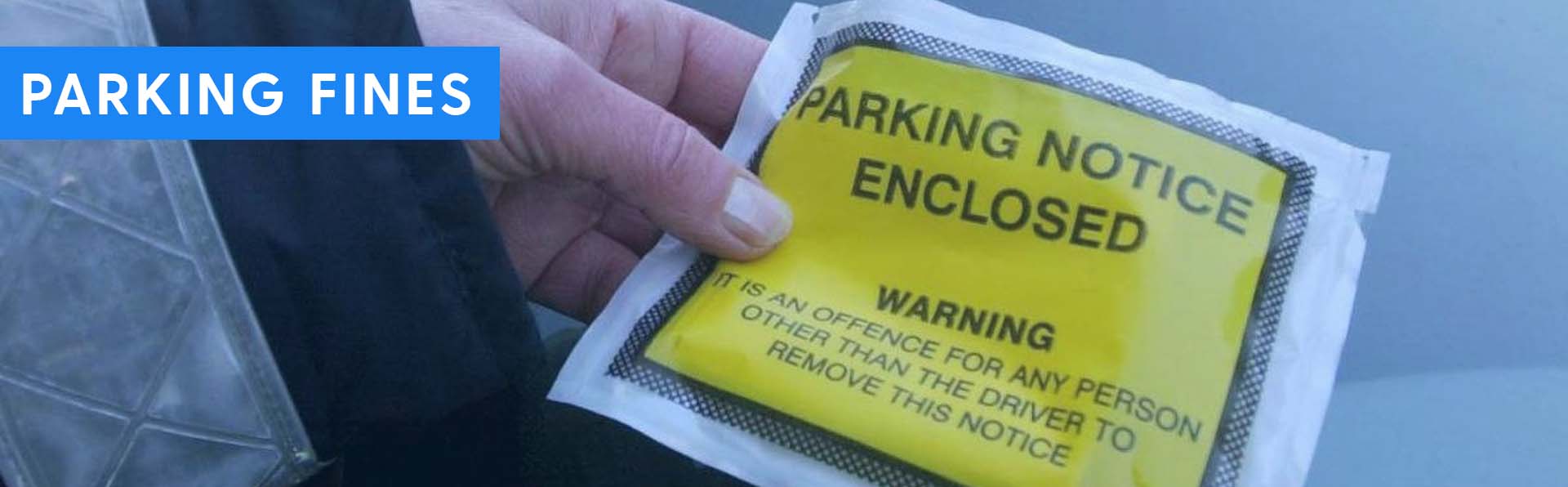 How many parking fines are being issued for people who can