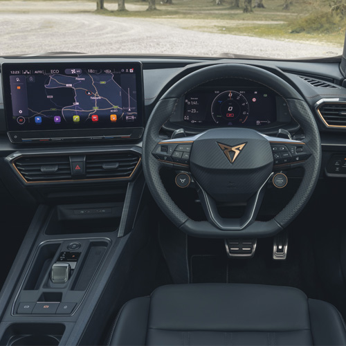 interior cupra formentor