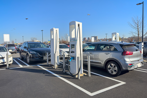 Charging station network