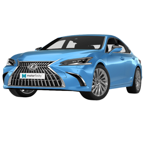 Lexus ES Hybrid with Motorfinity Plate