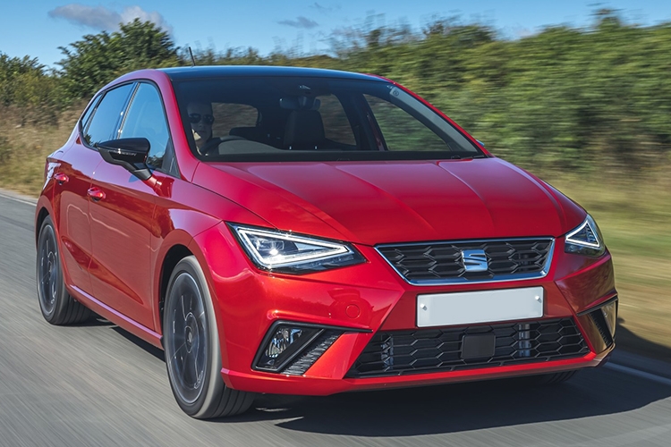 read seat ibiza excelence on road
